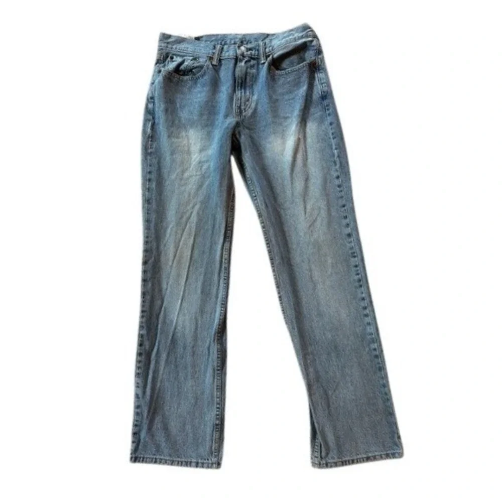 Levis‎ 514 Medium Wash Blue Straight Fit Denim Jeans Men's W32 L32